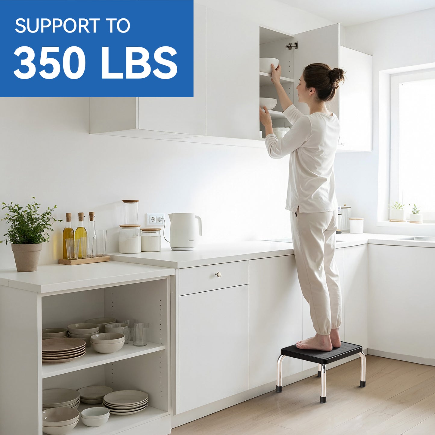 Loyoda Bathtub Step Stool Non-slip Waterproof Platform