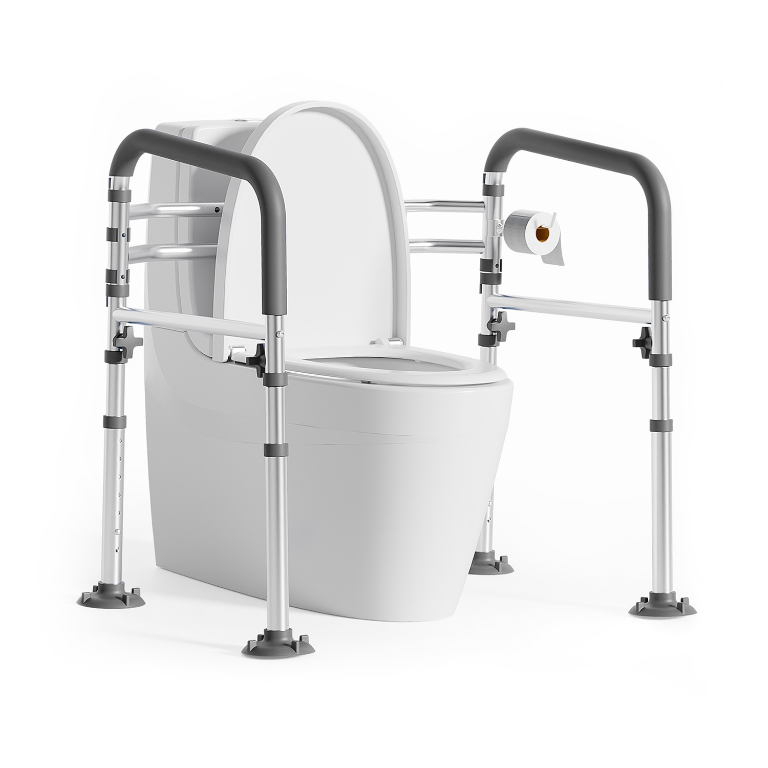 Toilet Safety Rail (Gray)