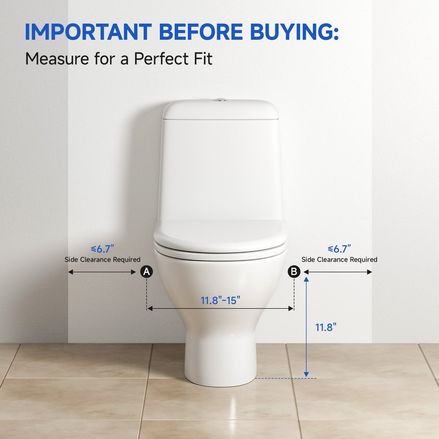 Loyoda Toilet Safety Rails for Seniors, Easy Installation & Super Sturdy Heavy-Duty Toilet Safety Frame, Adjustable Toilet Assist Arms, Toilet Handles for Elderly, Disabled