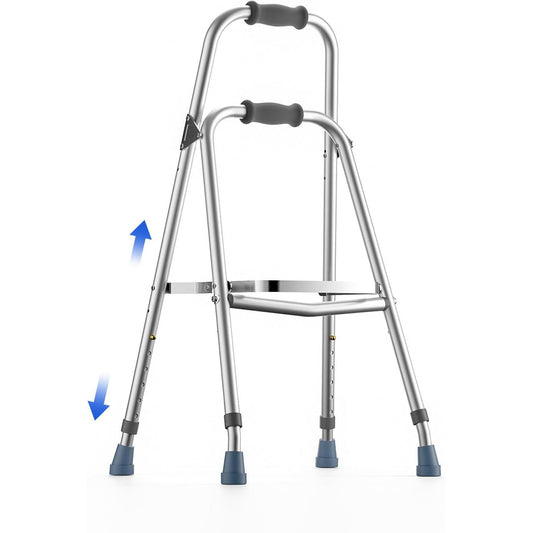 Loyoda Hemi Walker for Seniors | One Arm Folding Walker, Adjustable Height, 250 lb