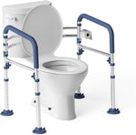 Loyoda Adjustable Toilet Safety Frame Blue